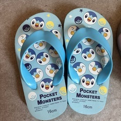 （お取引き中）16㎝/17㎝　サンダル 2足の画像