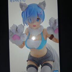 リゼロ　レム フィギュア　猫耳ネコ耳ネコミミ