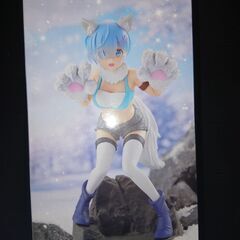 リゼロ　レム フィギュア　猫耳ネコ耳ネコミミの画像