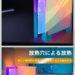 新品⭐️ダストカバー PS5ゲーム機に適用 アクリルレーザー 防塵カバーの画像
