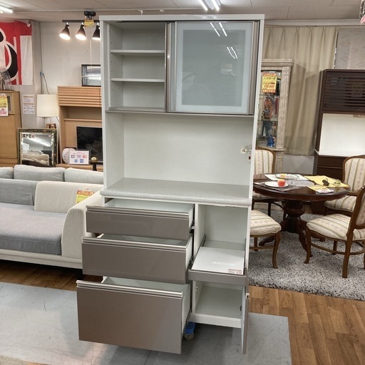 ニトリ キッチンボード(140 GY) : ニトリ Yahoo!店 - 通販