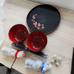 盆付き汁椀ペアーセット