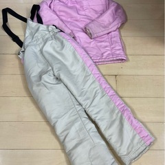 スキーウェア　子供女の子用 サイズ150の画像