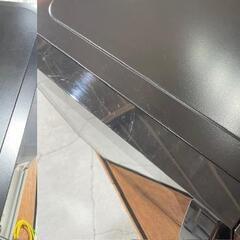 A25【高年式】Haier ハイアール電子レンジ KS-MW23T17 2024年 ターンテーブル 左開き ブラック ヘルツフリー 単機能レンジ シンプルの画像