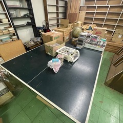 卓球台　作業代にもの画像