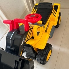 ブルドーザー　乗り物おもちゃ　車の画像