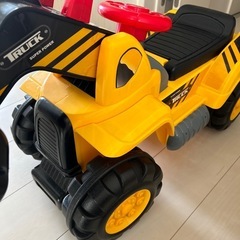 ブルドーザー　乗り物おもちゃ　車の画像