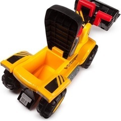 ブルドーザー　乗り物おもちゃ　車の画像