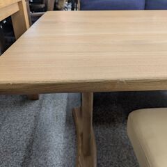 ジモティー見た！で5%OFF【4人掛けダイニングセット】ナガノインテリア テーブルセット 5人掛けダイニングセット 天然木:ナチュラルの画像