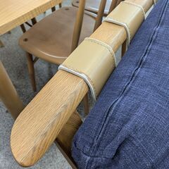 ジモティー見た！で5%OFF【4人掛けダイニングセット】ナガノインテリア テーブルセット 5人掛けダイニングセット 天然木:ナチュラルの画像