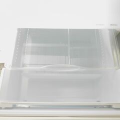 Panasonic パナソニック 3ドア冷蔵庫 (365L・右開き) 3ドア スノーホワイト NR-C370GC-W 自動製氷機能付き ガラスドアの画像
