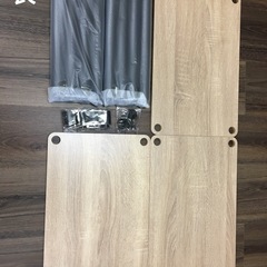 【１点限り/未組立品】オープンラック3段　システムラック　隙間ラック　収納ラック　OP3DBの画像