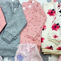 〈93〉女の子向け　冬物子供服8点セット　100〜110の画像