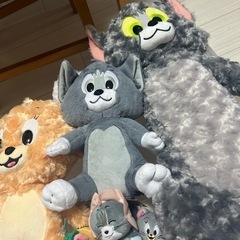 トムジェリのぬいぐるみセットの画像