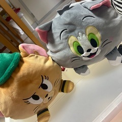 トムジェリのぬいぐるみセットの画像