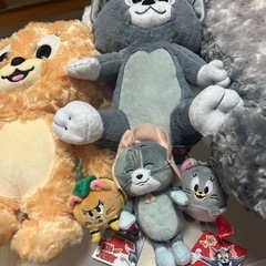 トムジェリのぬいぐるみセットの画像