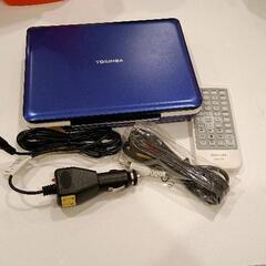 0425-147 ポータブルDVDプレイヤー　※動作未確認　付属電源プラグ欠品