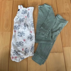 Shan Mammy、H&M 魚プリントロンパースとセットアップ...