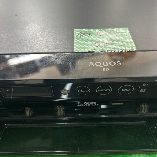 シャープ AQUOS ブルーレイレコーダー 52チューナー BD-W580