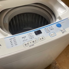 042401アクア6.0kg洗濯機2017年製の画像