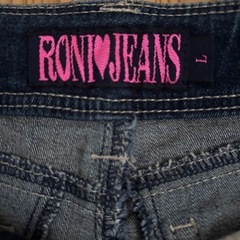 【150】RONIデニムショートパンツ刺繍の画像