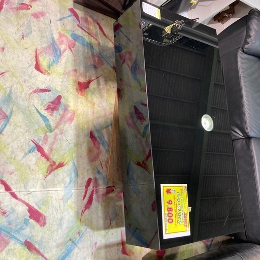 ローテーブル　ブラック