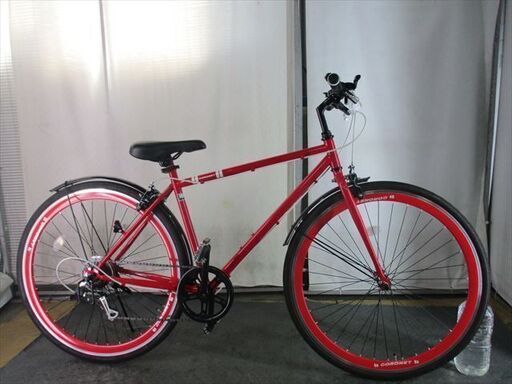 中古］美品クロスバイク6段変速