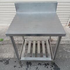 美品 クロムステンレス作業台