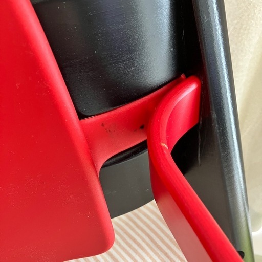 【美品】STOKKE TRIPP TRAPP フルセット Baby Set ブラック 黒 赤 ストッケ トリップトラップ ベビーセット