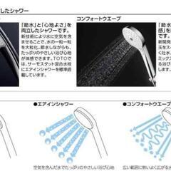TOTO　コンフォートウェーブシャワー(メタル調)ヘッドの画像