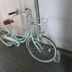 E250　★10000円★整備済み 中古子供自転車 ブリヂストン　リコリーナ　グリーン【24インチ 】の画像
