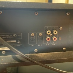 スピーカー付きテレビ台の画像