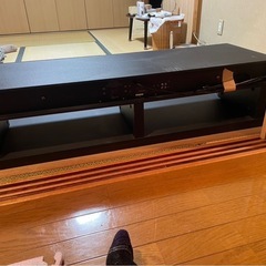 スピーカー付きテレビ台の画像