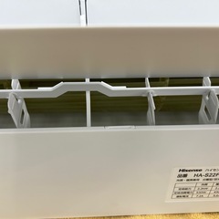 【取り付け工事不可•室外機付き】Hisense ルームエアコン　HA-S22FE3  2024年製の画像