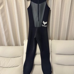 黒 ノースリーブ ウェットスーツ ロングジョン ネオプレン素材