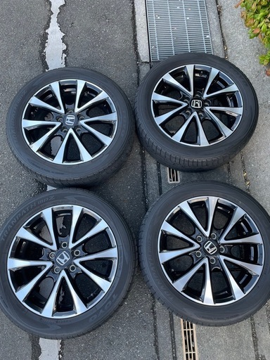 RK5 ステップワゴン クールスピリット 後期 純正ホイール 17インチ タイヤ slide_file.jpg