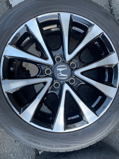 RK5 ステップワゴン クールスピリット 後期 純正ホイール 17インチ タイヤ