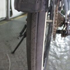 E260　★　18800円★整備済み スポーツ中古自転車 　ブラック　美品　STAIR【クロスバイク】の画像