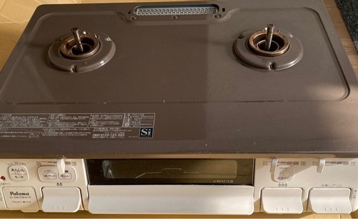 【美品】Palomaパロマプロパン、ガスコンロ、 説明書とホース付き値下げ中