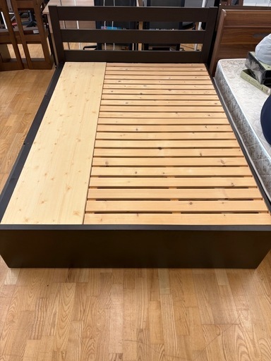 N947☆引き出し付きダブルベッド☆ベッド☆幅1450mm