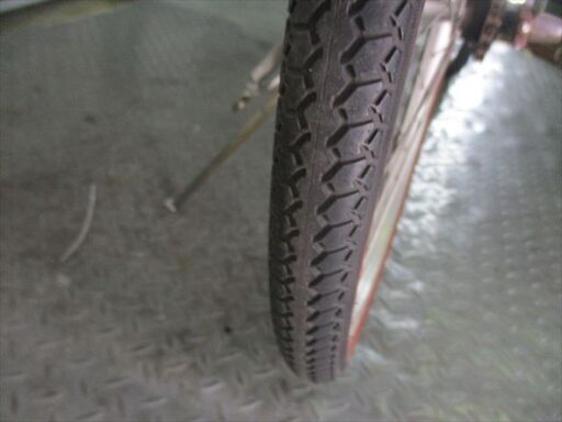 E261 ☆8500円☆整備済み 中古子供自転車 パープル【22インチ 】