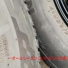 ★人気★ZACK jp-209 黒 17インチ【富山】アウトバック CX-5 CX-8 エクストレイル CR-V エクスード 全天候用 オールシーズン 225/65R17 ワタナベ 似 BR ブラックレーシング 似の画像