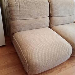 【お取引決定】ソファー　カリモク　2点の画像
