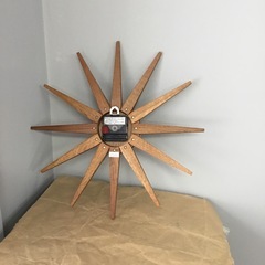 ✨美品✨ニトリ(NITORI)  静音設計 オシャレ掛け時計の画像