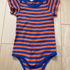 肌着　半袖　ロンパース　70センチ　2枚セット
　の画像