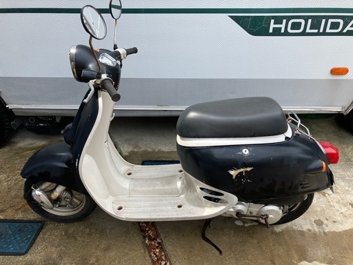 HONDA  AF24ジョルノ 2スト 50cc 原付  バイク  実動車　エンジンキック始動可 　要修理