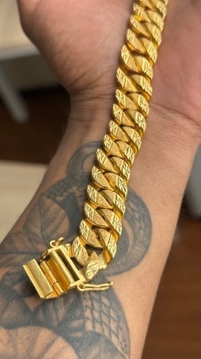 その他 22K Gold Bracelet Men's 24.6G 400,000 yen