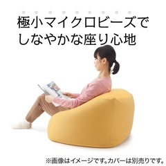 【ニトリ】ビーズソファ 標準 本体(Nストレッチ)の画像