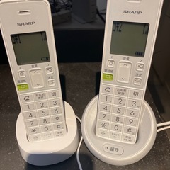 デジタルコードレス電話機　SHARP