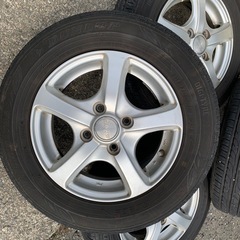 145-80-13  アルミタイヤ　4本の画像